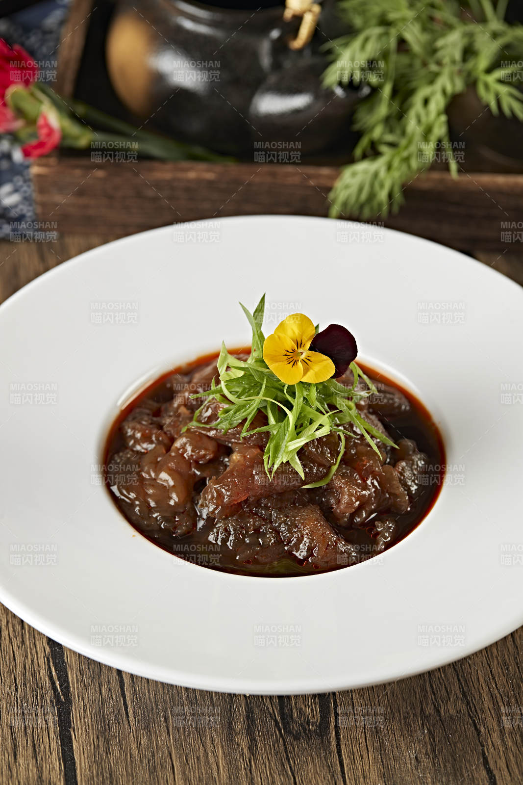 紅油涼拌老醋蟄頭