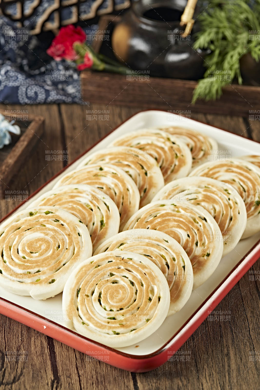 传统葱花饼葱油饼