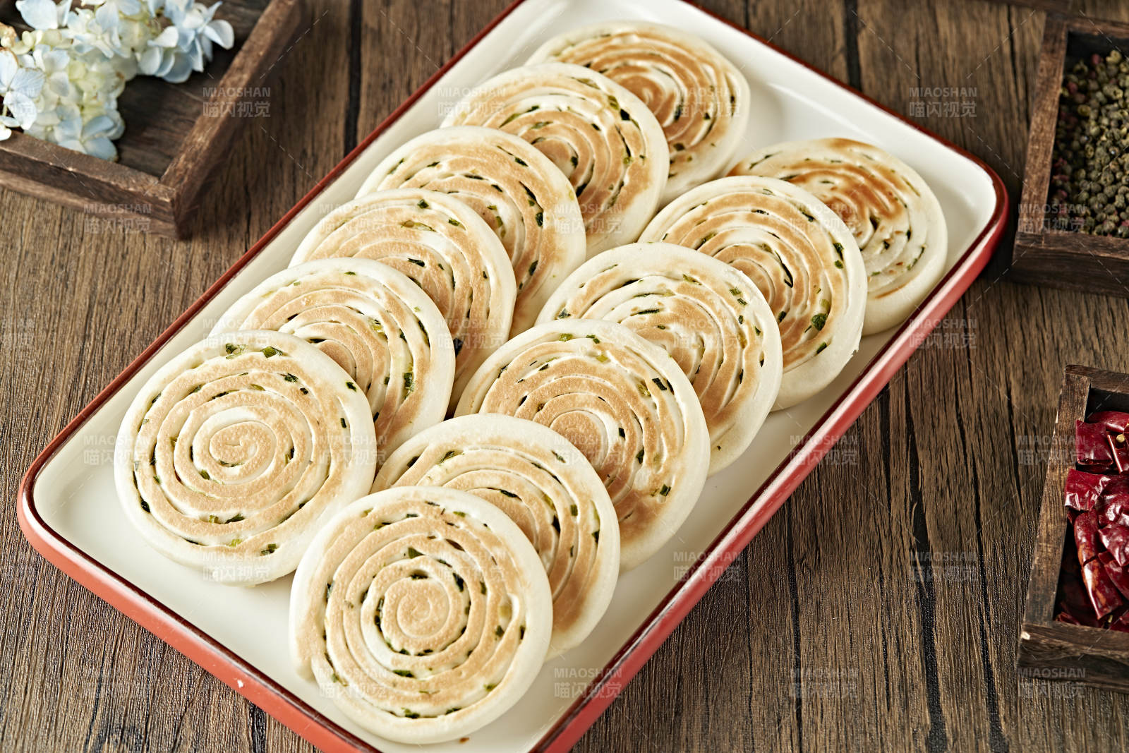 传统葱花饼葱油饼