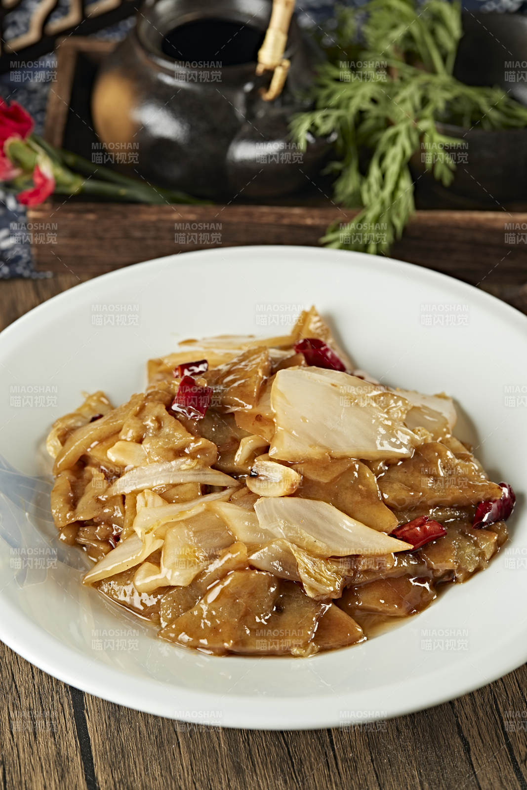 醋溜粉饹馇大白菜