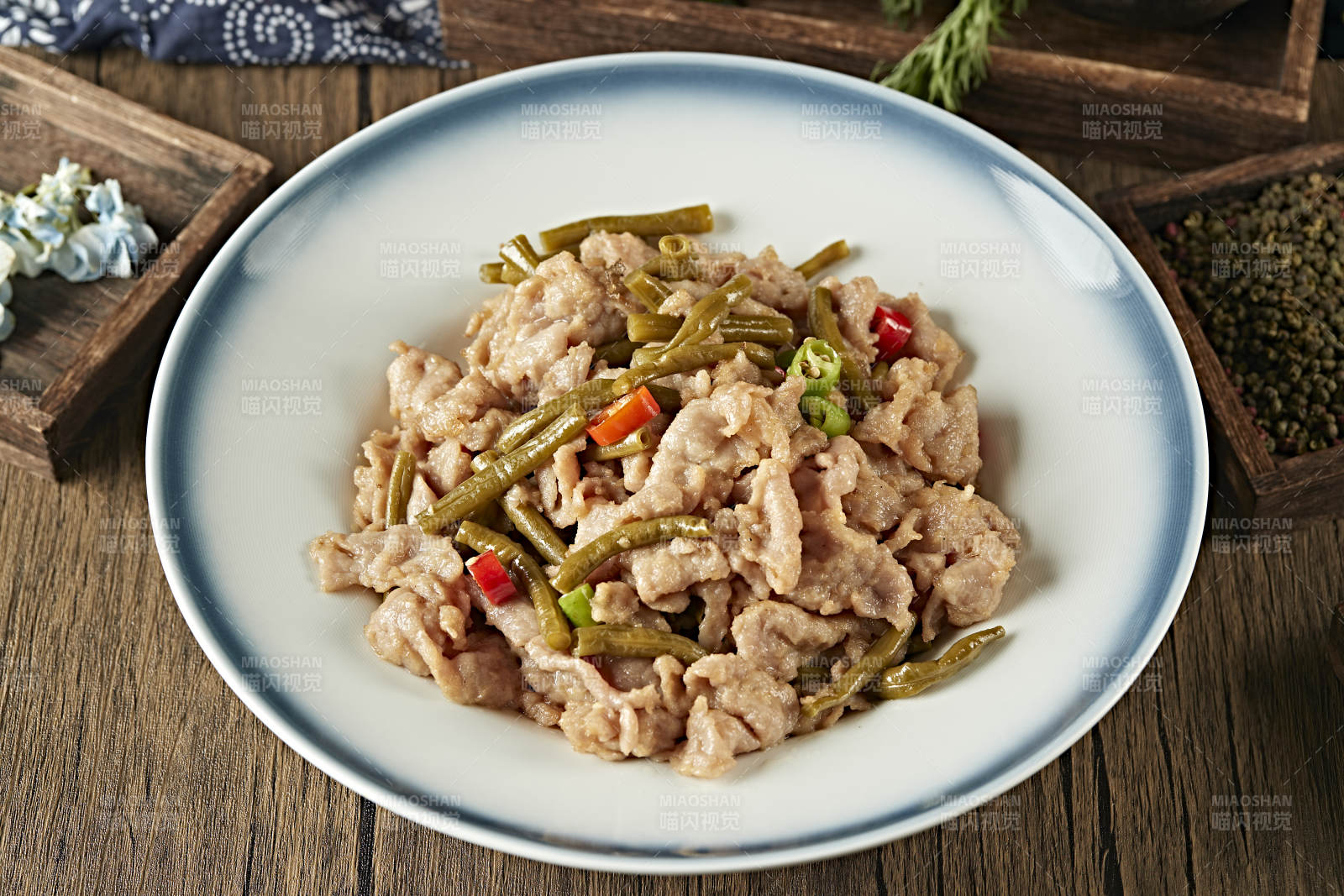 米椒泡豇豆炒牛柳