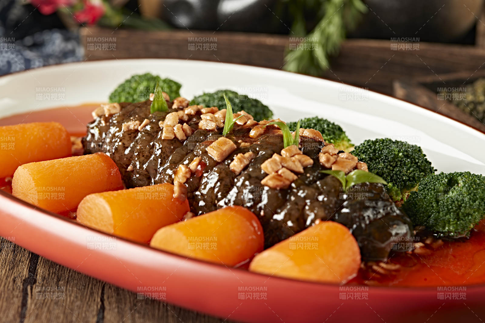 红油捞汁大海参