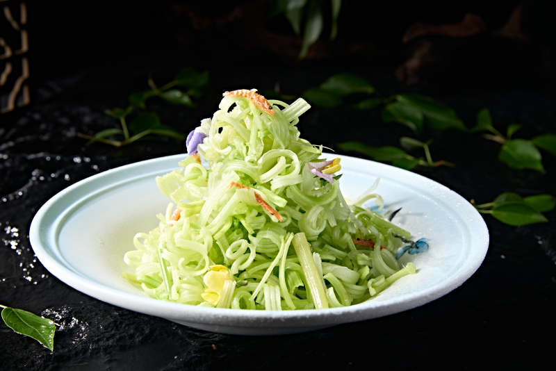 美味凉菜虾干凉拌西芹丝