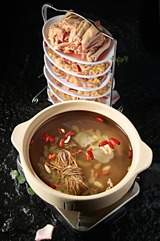 砂锅药膳滋补进补鸡肉锅