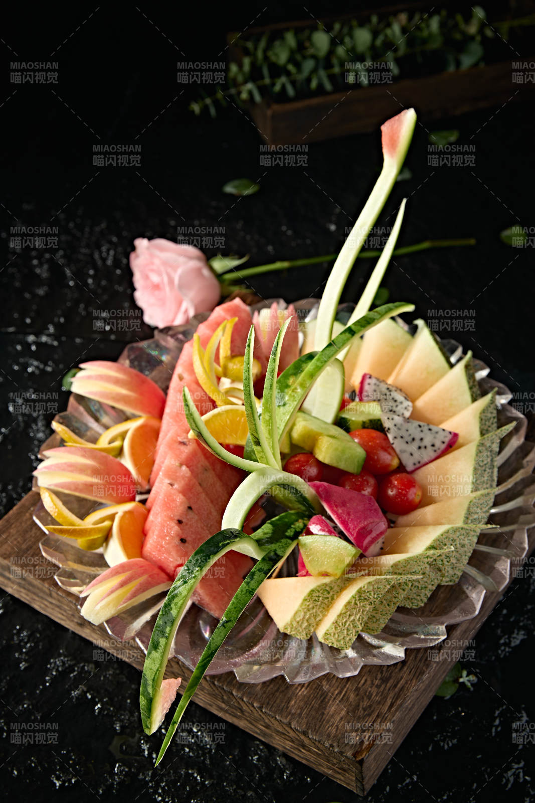 餐饮赠送惠客果盘