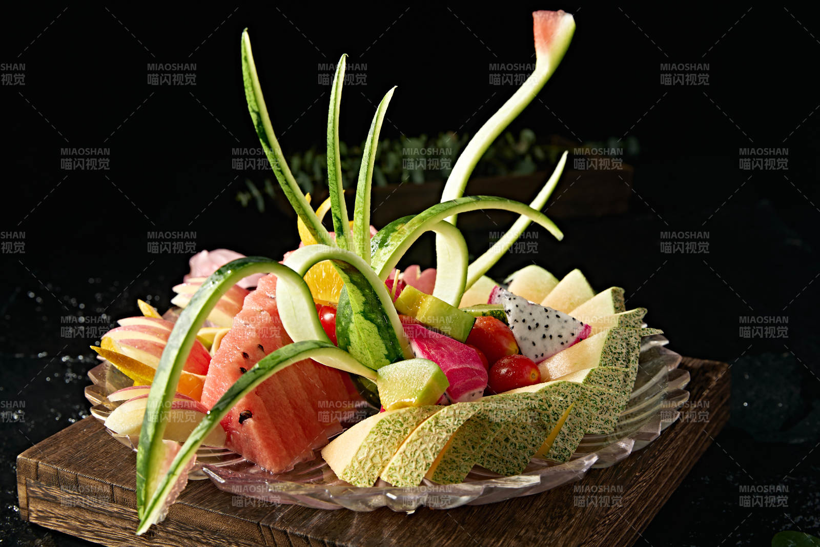 餐饮赠送惠客果盘