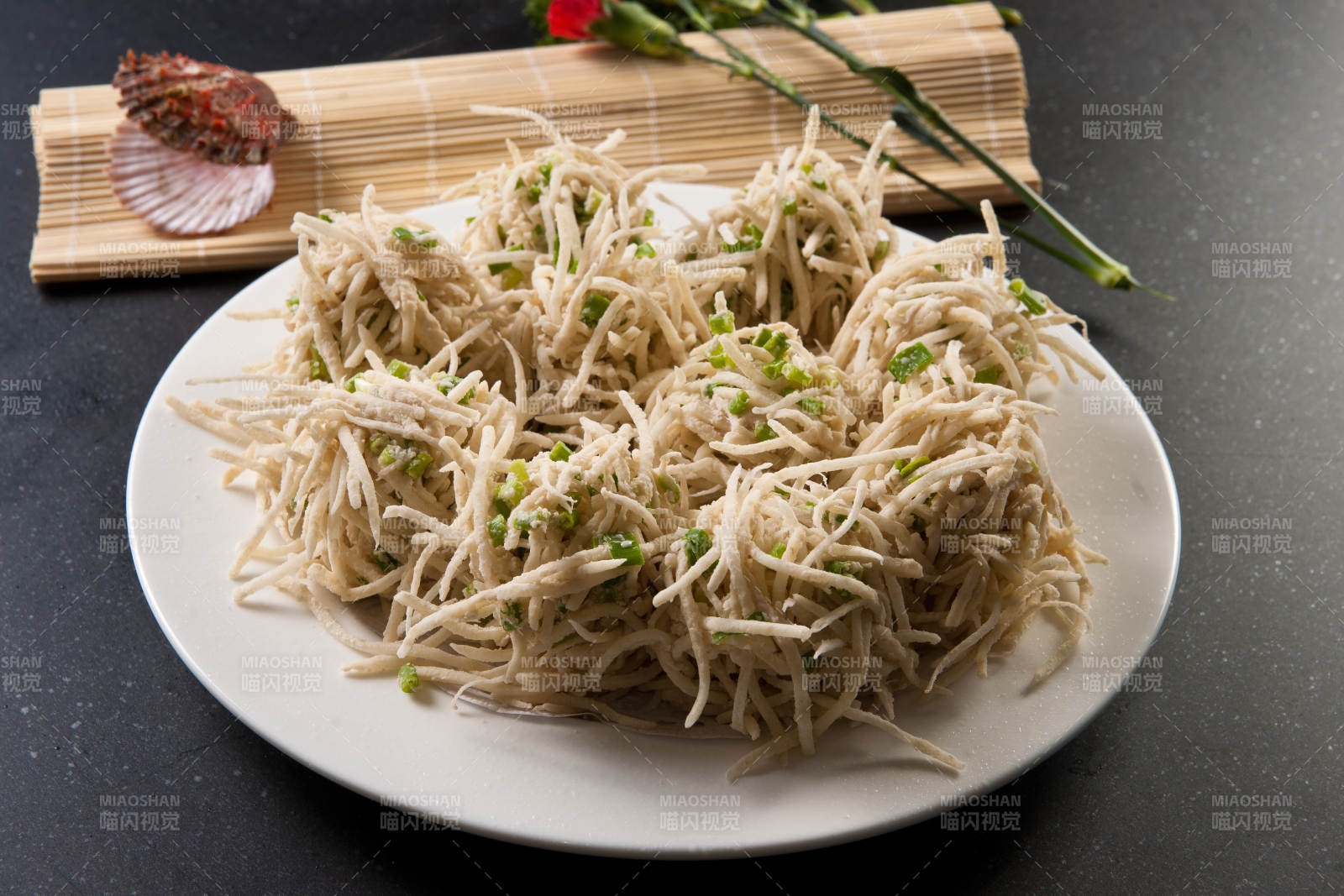 香蒸粗糧莜面饸饹丸子