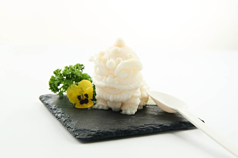 麒麟形态美食摇摇奶冻