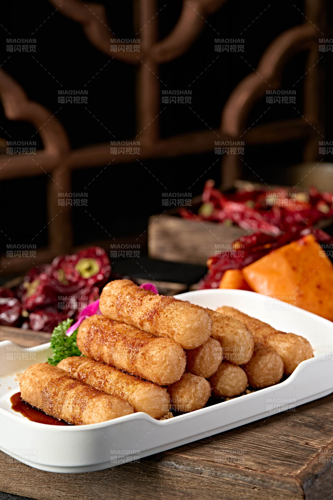 美味小吃紅糖滋粑