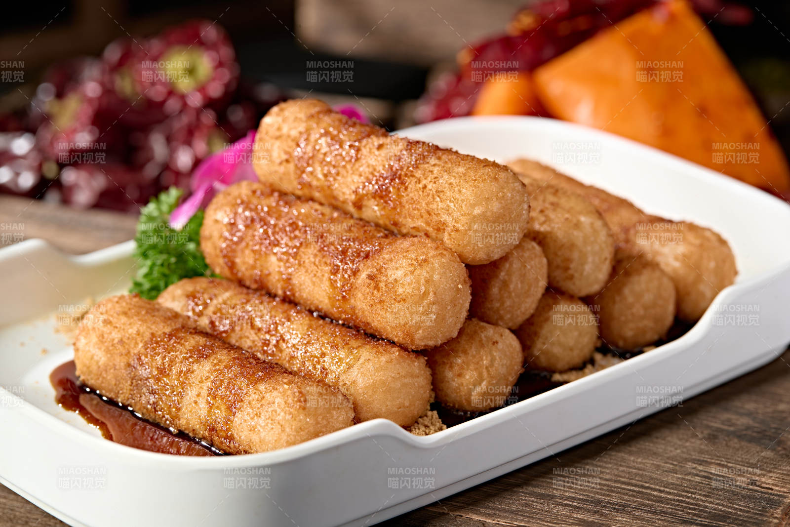 美味小吃紅糖滋粑