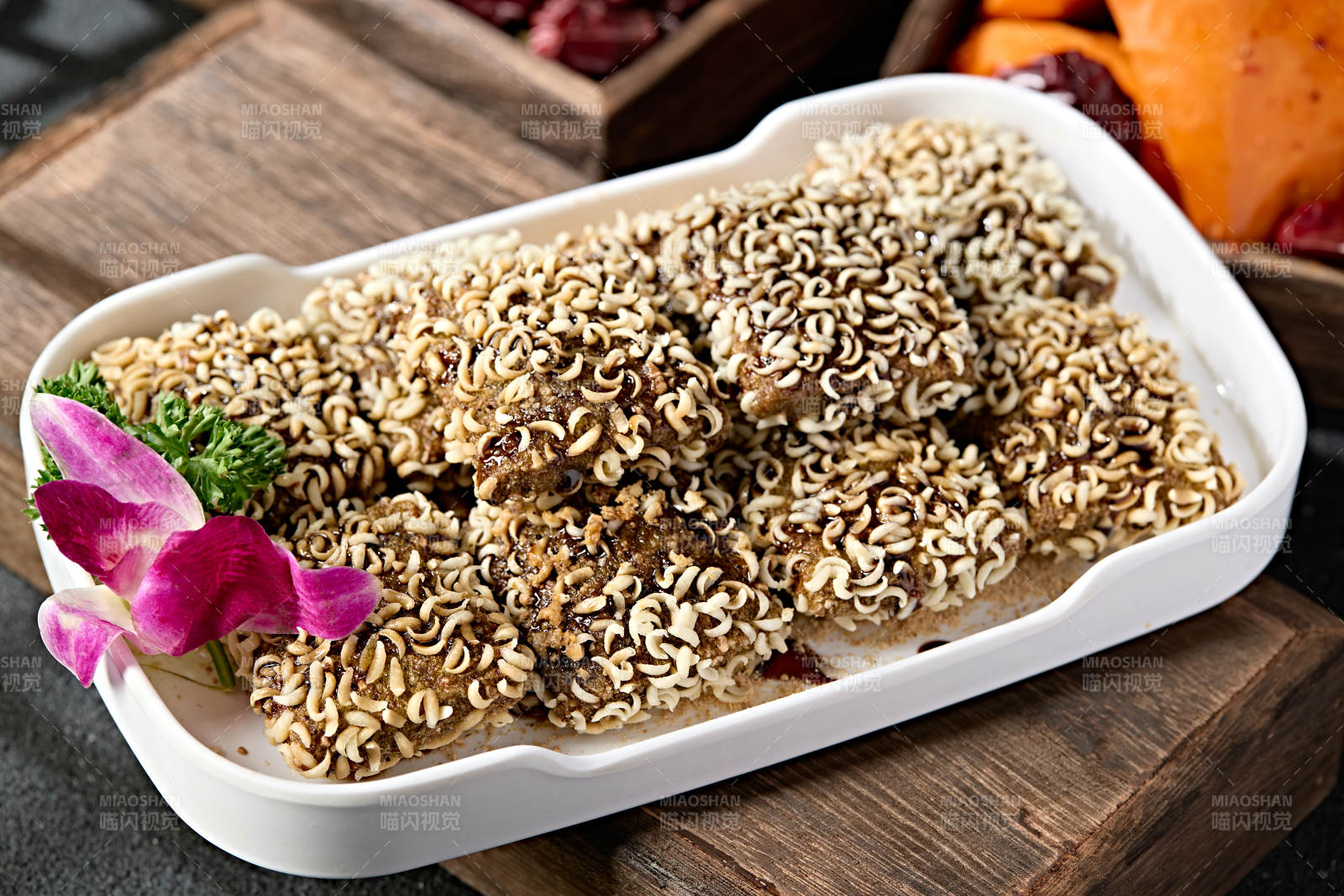 美味小吃野菜油炸脆滋粑