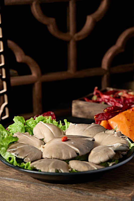 火鍋食材油蘑菇平菇