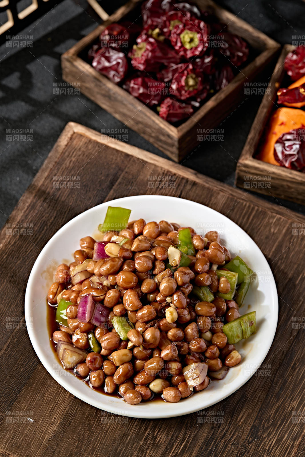 下酒小菜老醋花生米