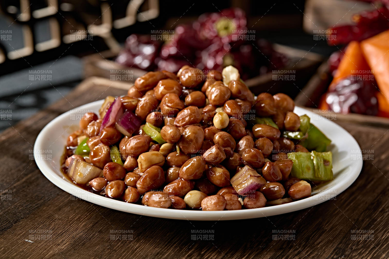 下酒小菜老醋花生米