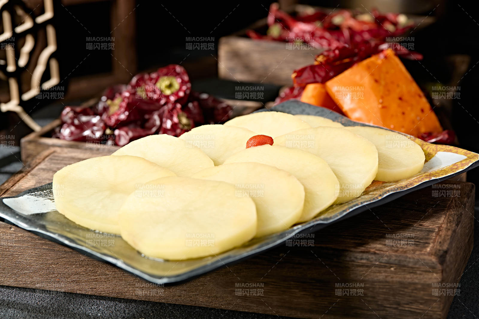 新鲜鲜切土豆片马铃薯片