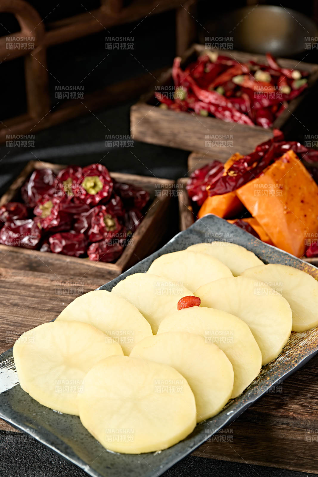 新鲜鲜切土豆片马铃薯片