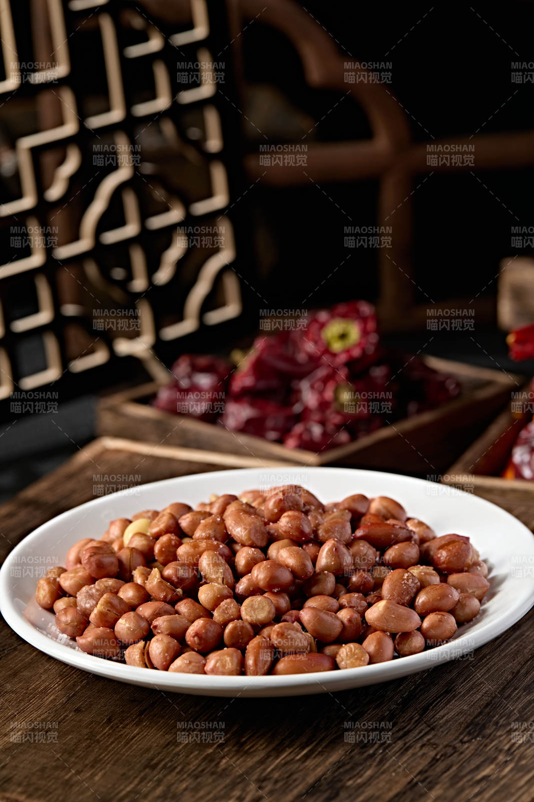 佐酒小吃油炸花生米