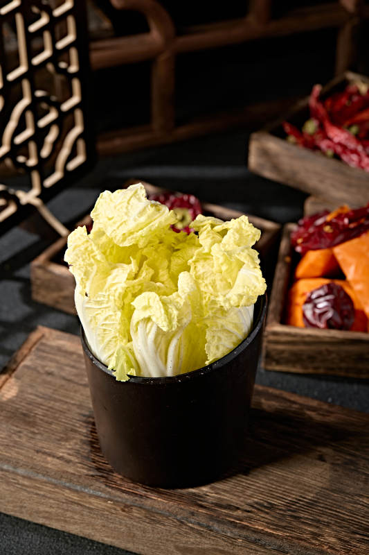 新鮮火鍋食材娃娃菜