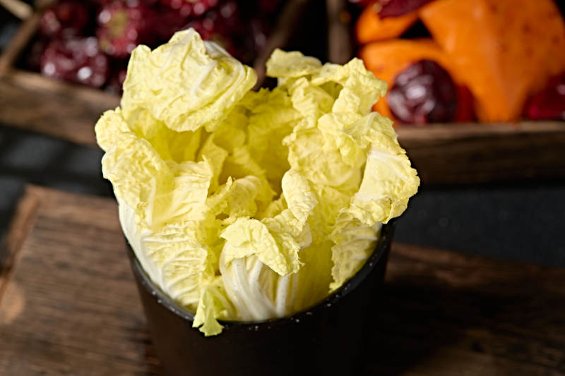 新鮮火鍋食材娃娃菜