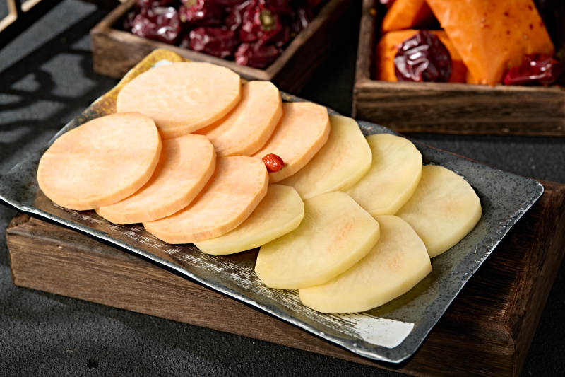 红薯片土豆片双拼