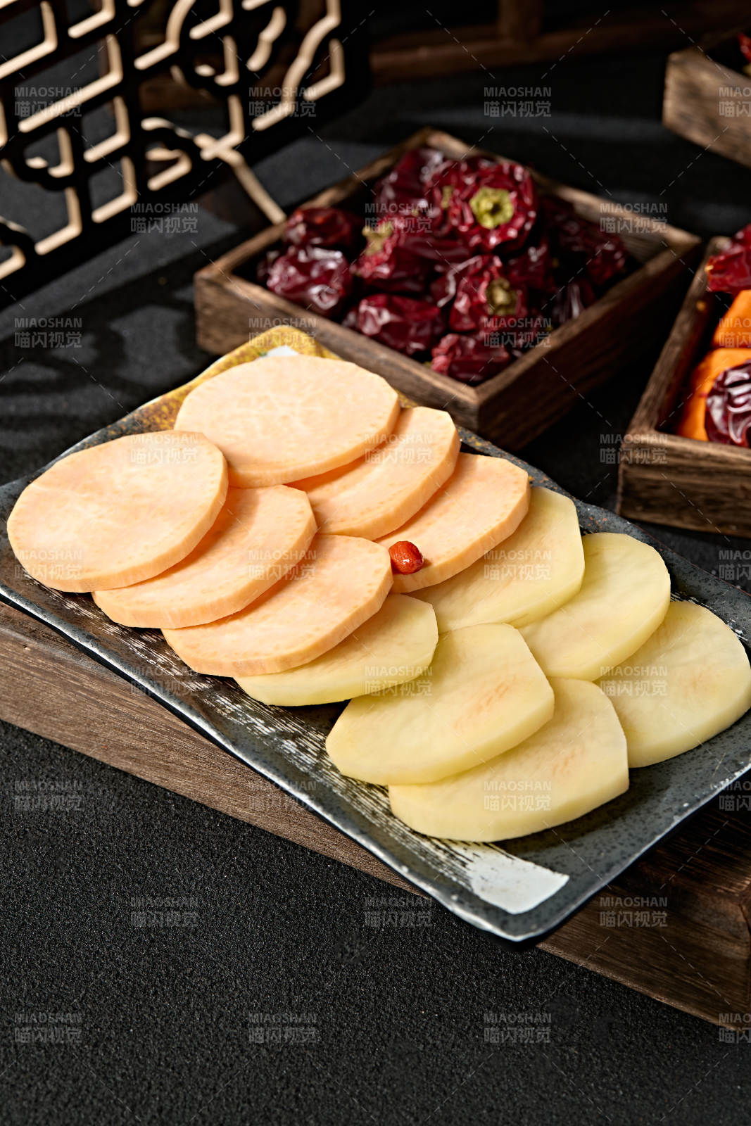 红薯片土豆片双拼