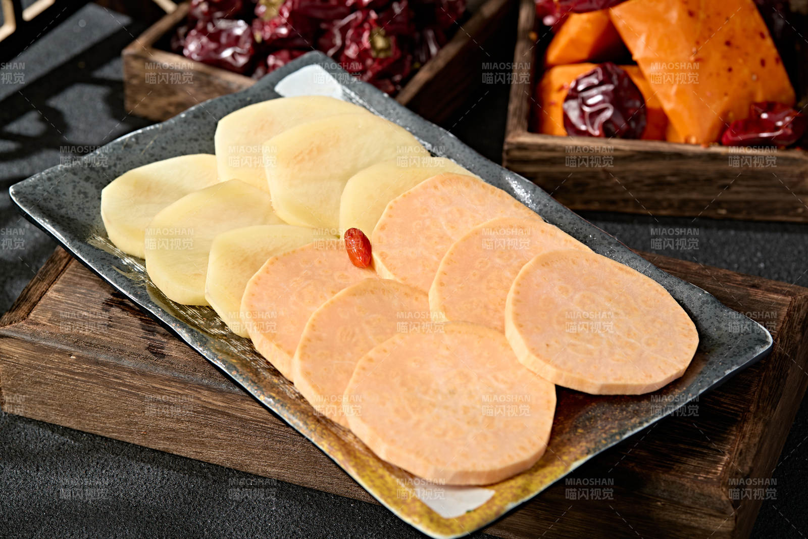 红薯片土豆片双拼