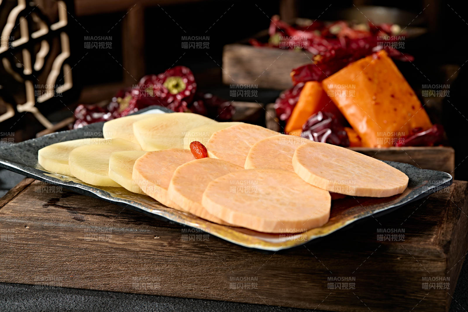 红薯片土豆片双拼