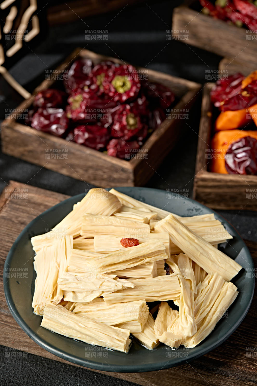 新鲜火锅配菜豆制品腐竹段