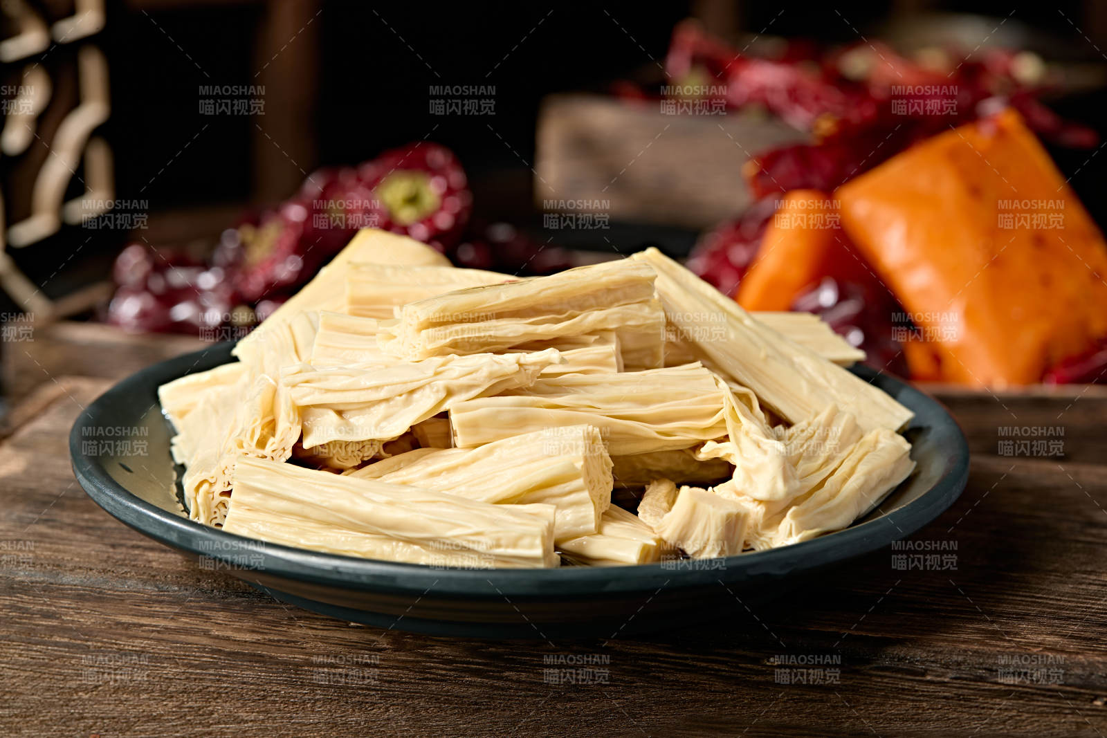 新鲜火锅配菜豆制品腐竹段