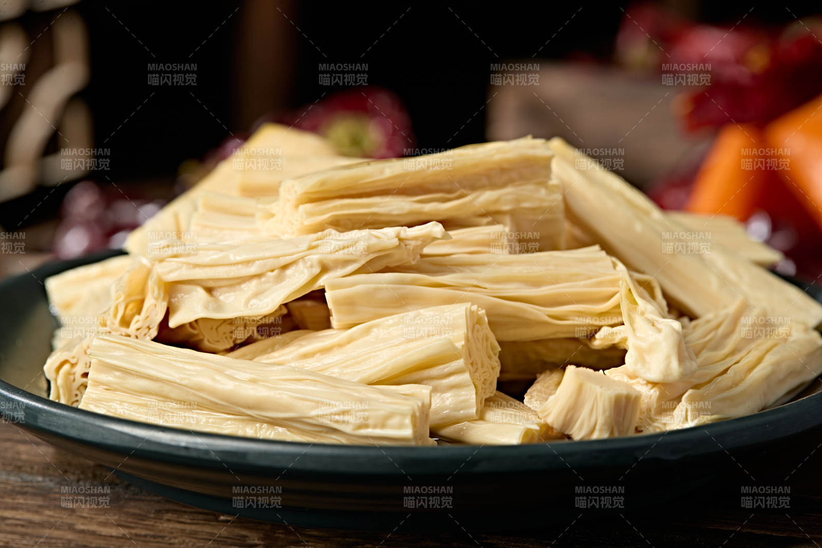 新鲜火锅配菜豆制品腐竹段