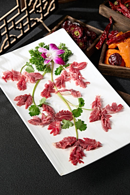 火鍋涮品食材鮮切雞胗