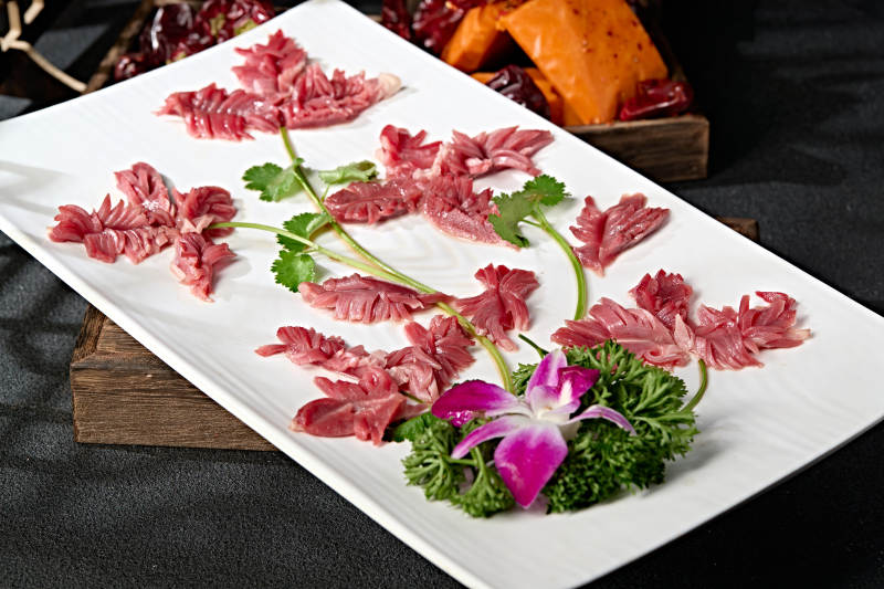 火鍋涮品食材鮮切雞胗