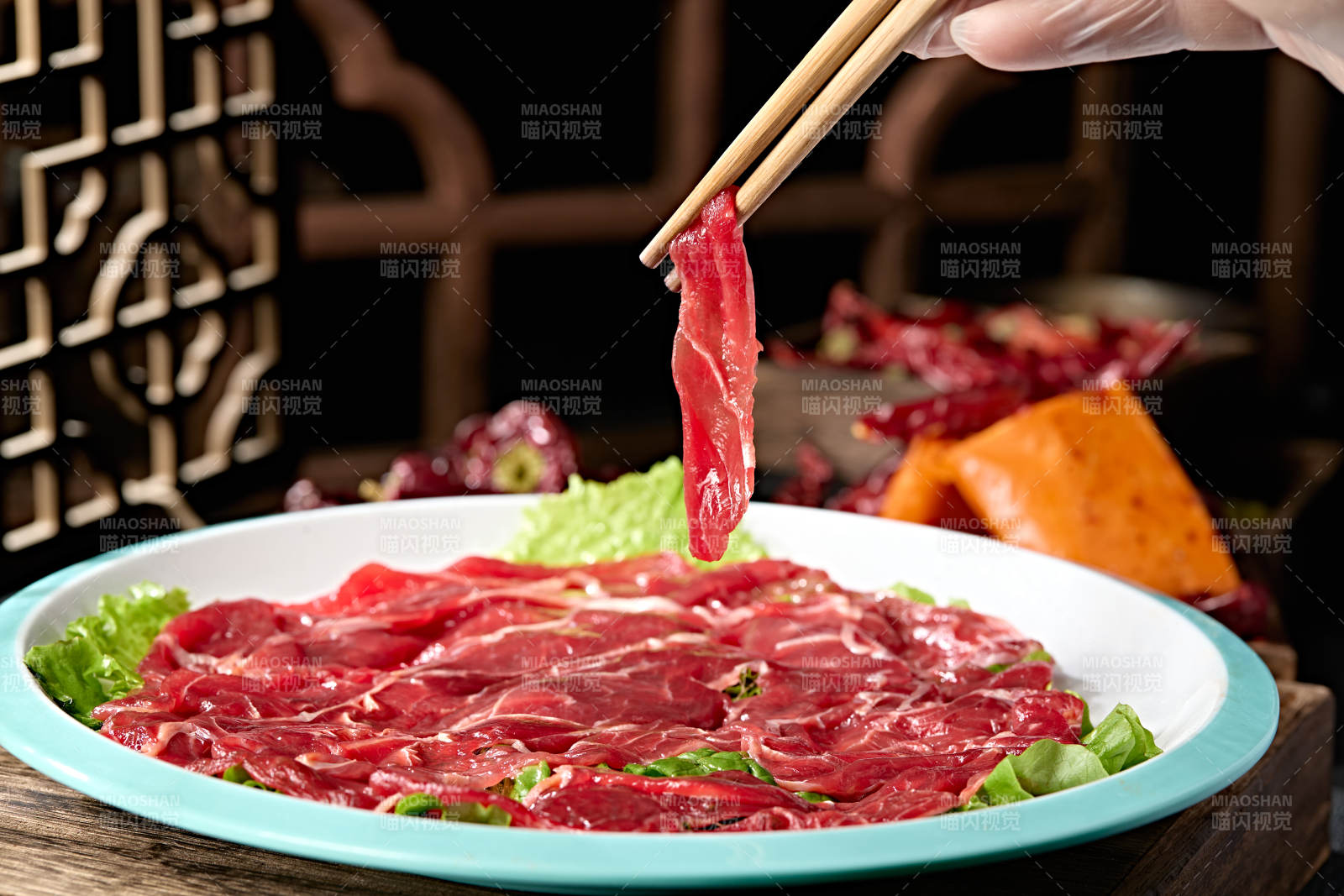 川渝火锅涮品食材吊龙牛肉