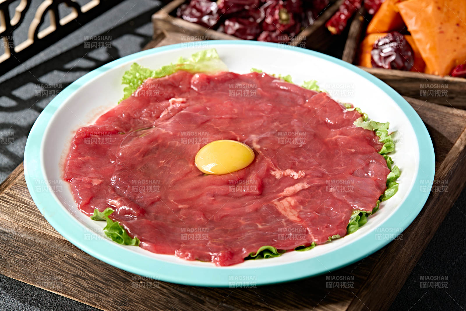 重庆火锅食材无菌蛋嫩滑牛上脑肉