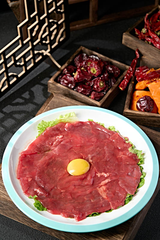 重庆火锅食材无菌蛋嫩滑牛上脑肉