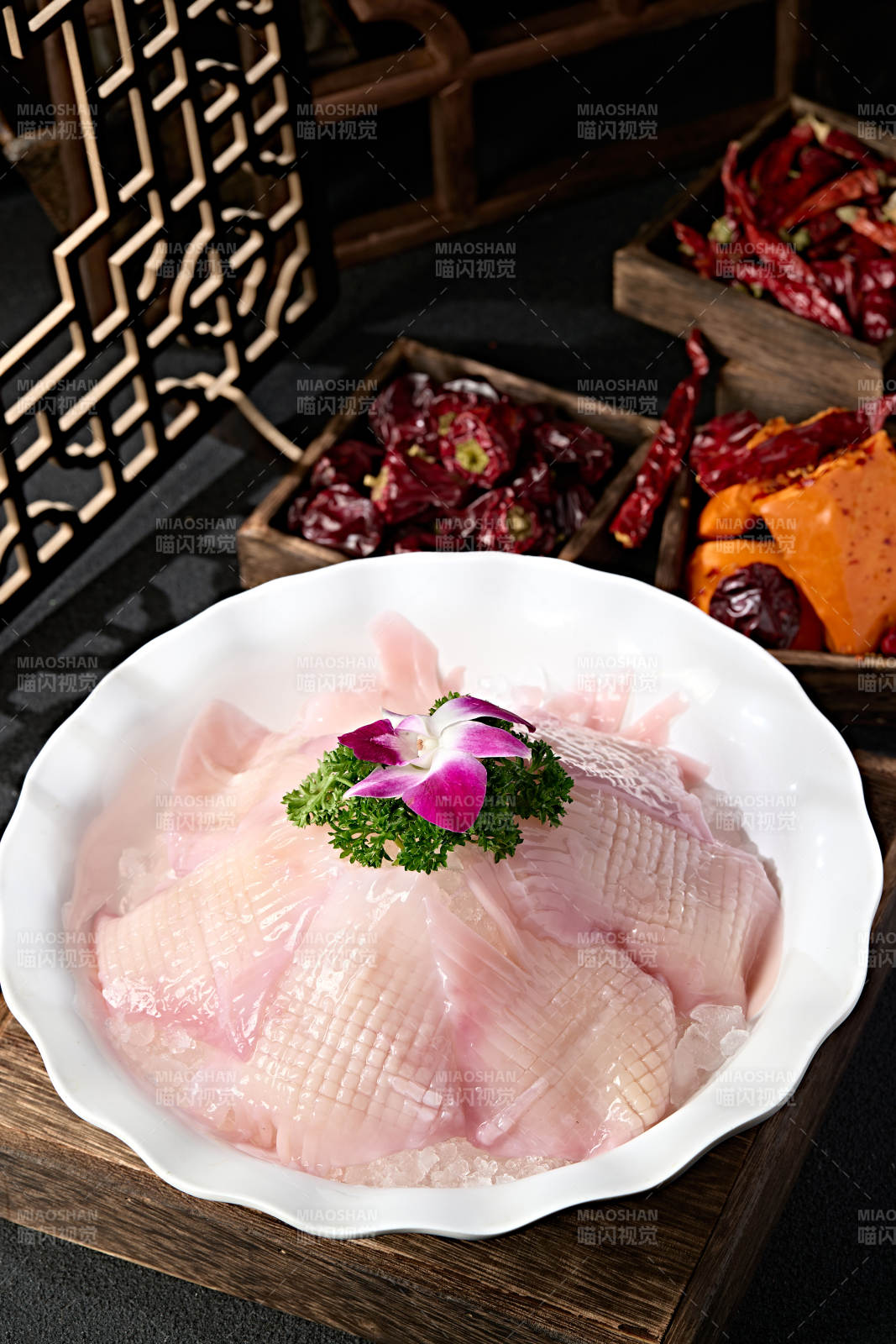 川渝火锅涮品食材鲜鱿鱼身鱿鱼板