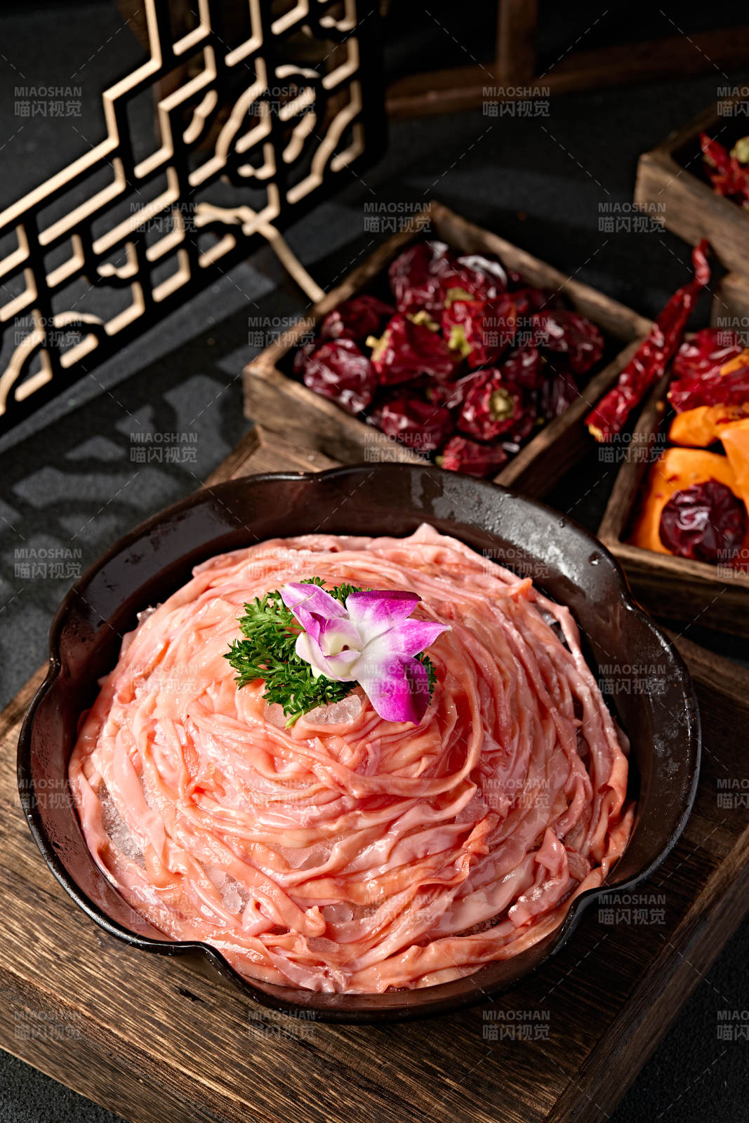 重庆火锅食材鲜嫩鸭肠