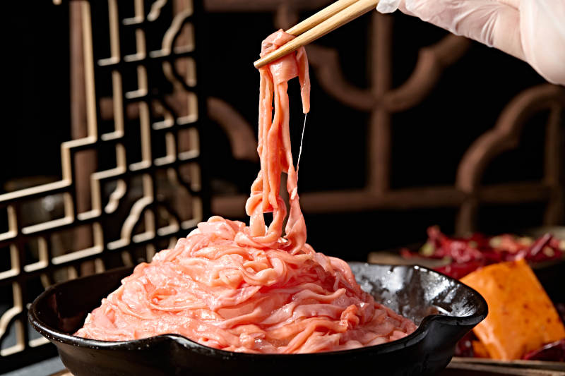 重庆火锅食材鲜嫩鸭肠