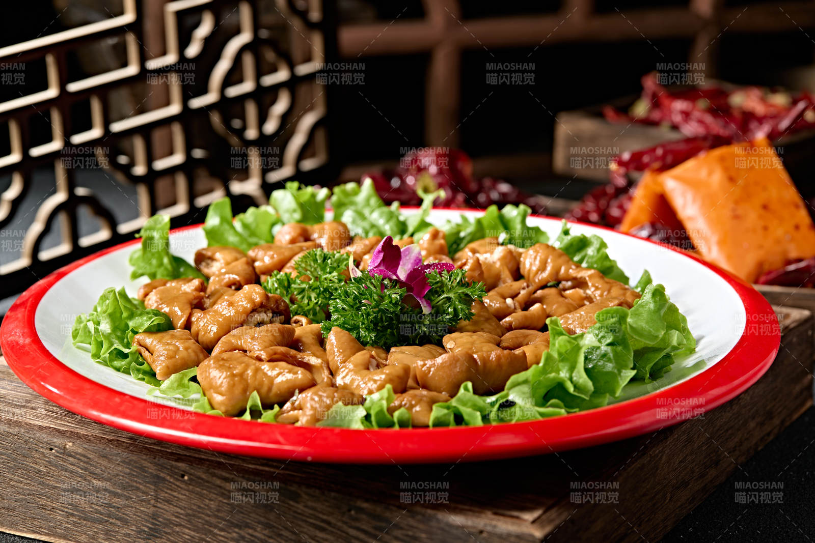 川渝火锅涮品食材卤汁猪大肠肥肠