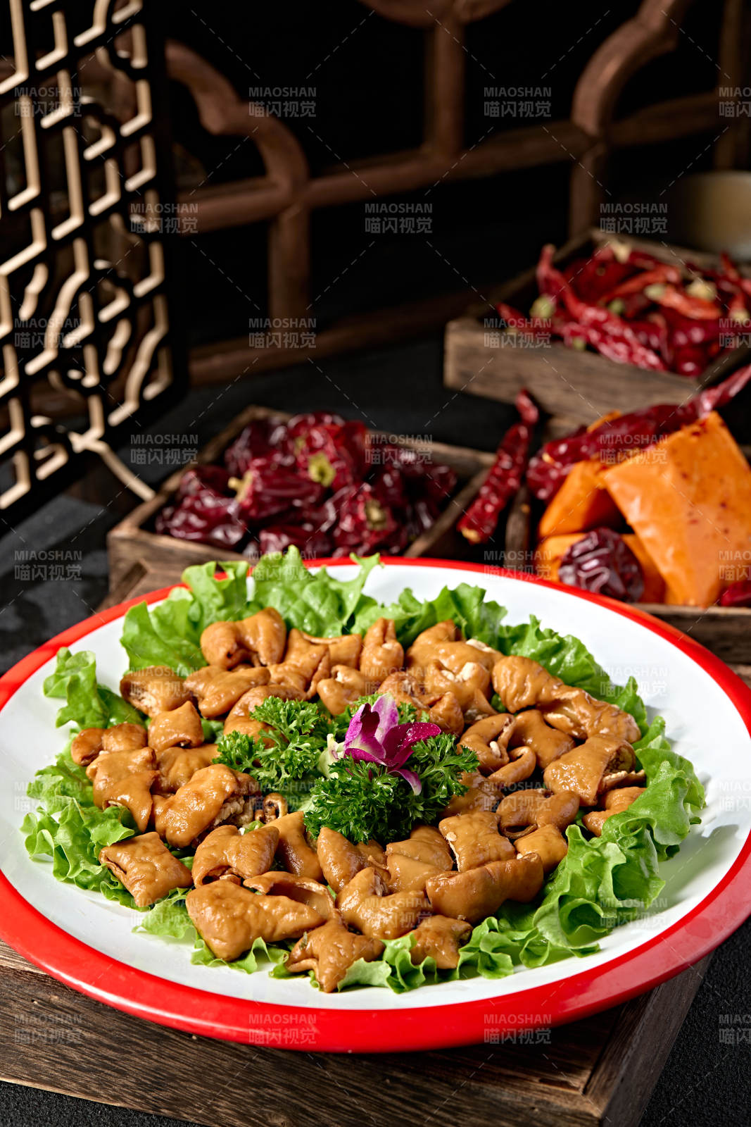 川渝火锅涮品食材卤汁猪大肠肥肠