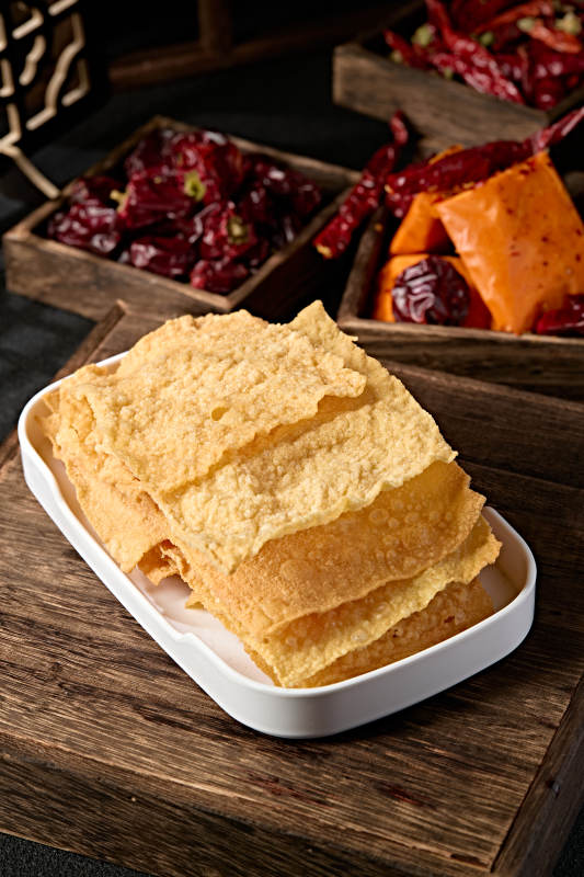 火锅涮品食材油炸豆油皮