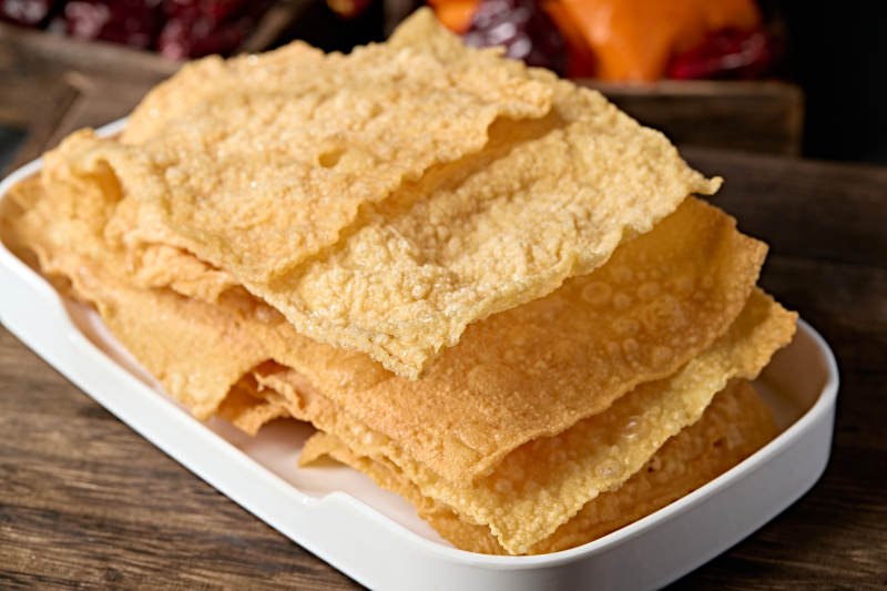 火锅涮品食材油炸豆油皮