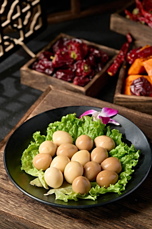 小吃卤水鹌鹑蛋