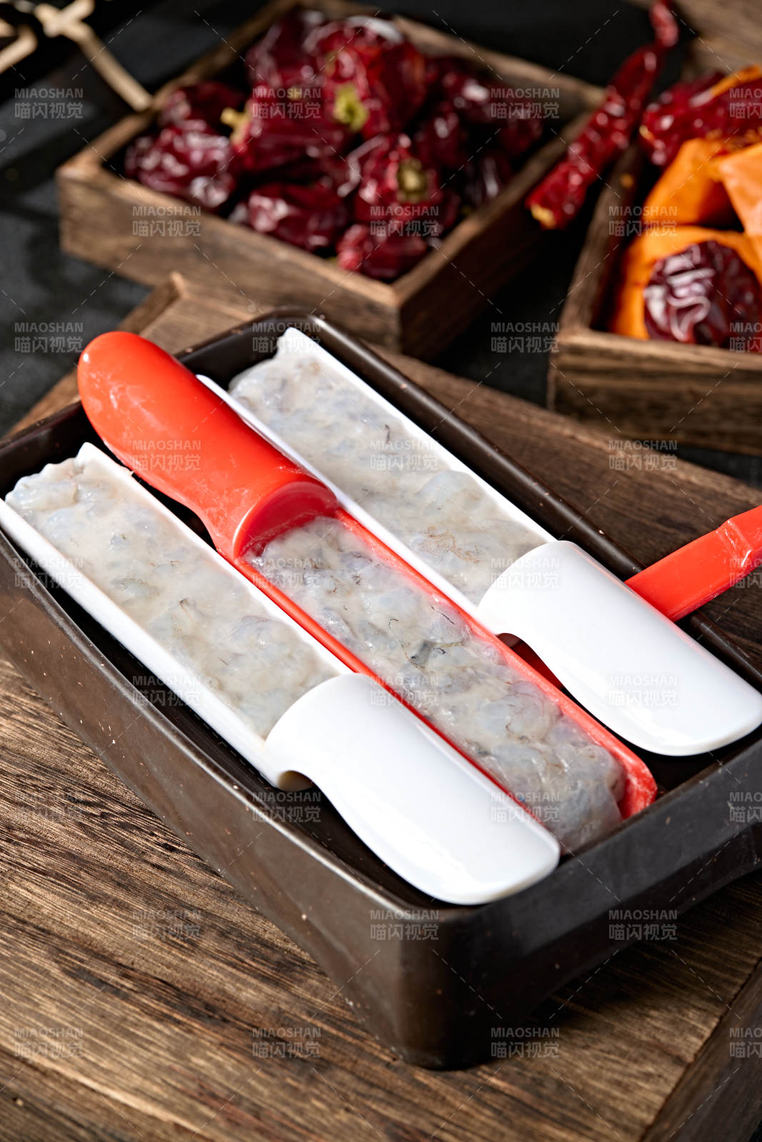 火锅涮品食材鲜嫩虾滑虾泥虾肉糜