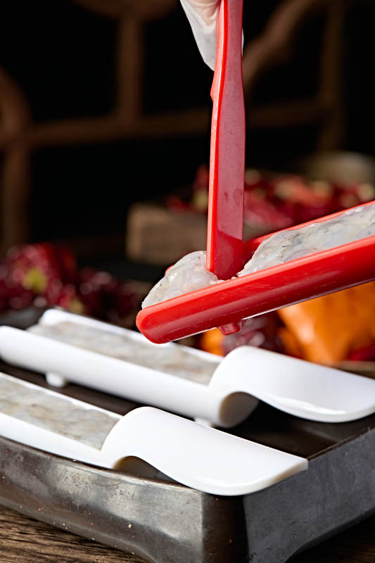 火锅涮品食材鲜嫩虾滑虾泥虾肉糜