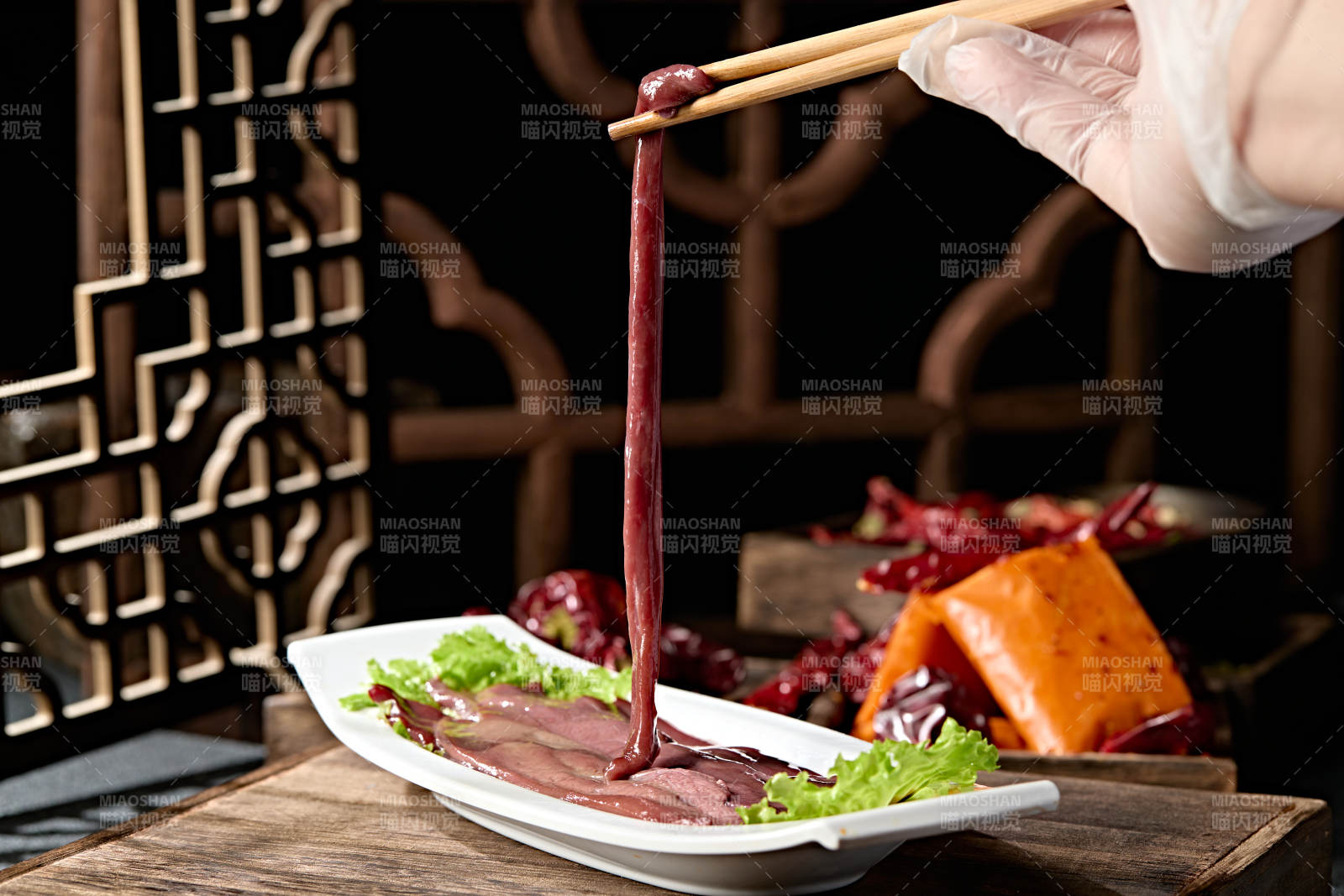 重庆火锅食材大刀猪肝片