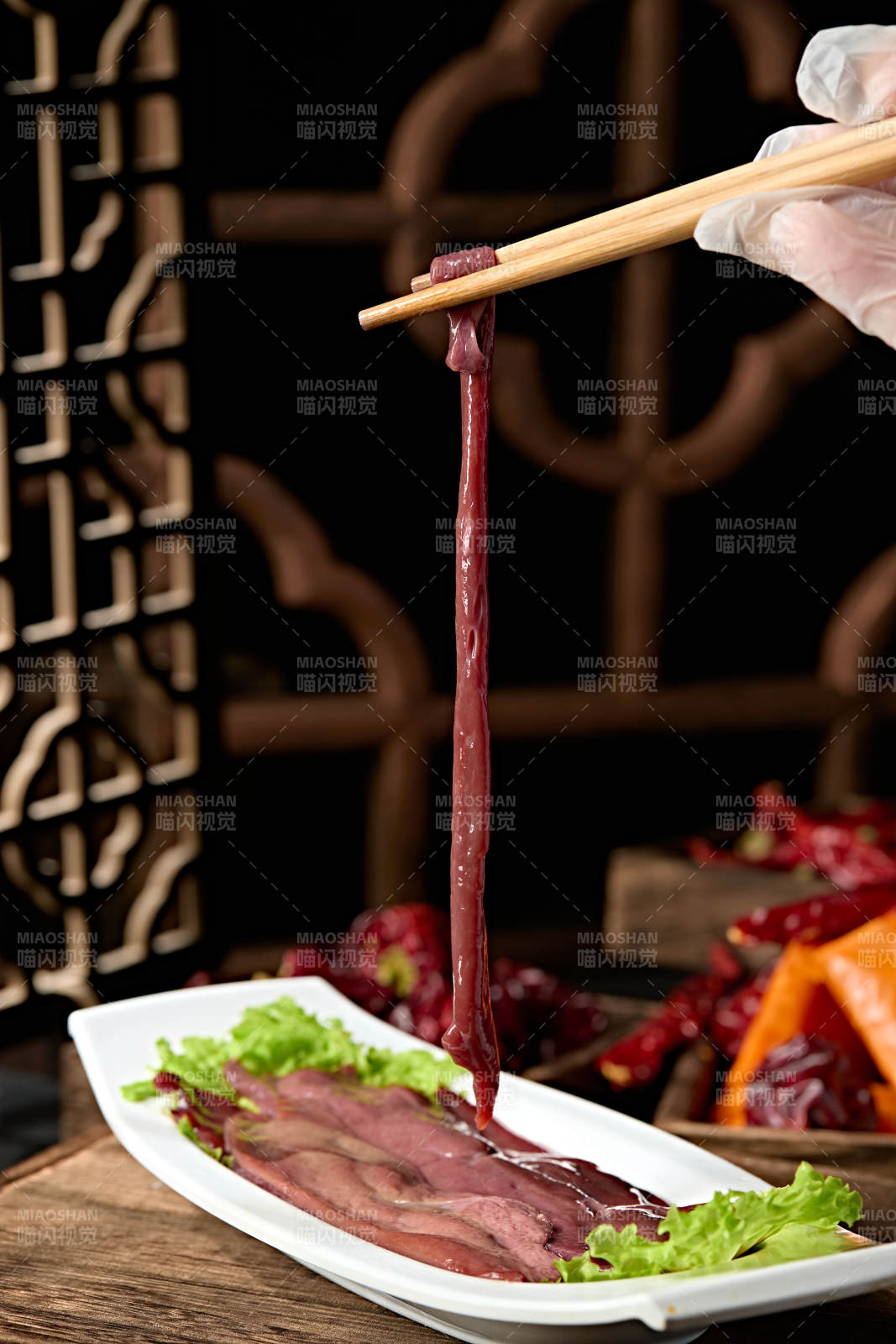 重庆火锅食材大刀猪肝片