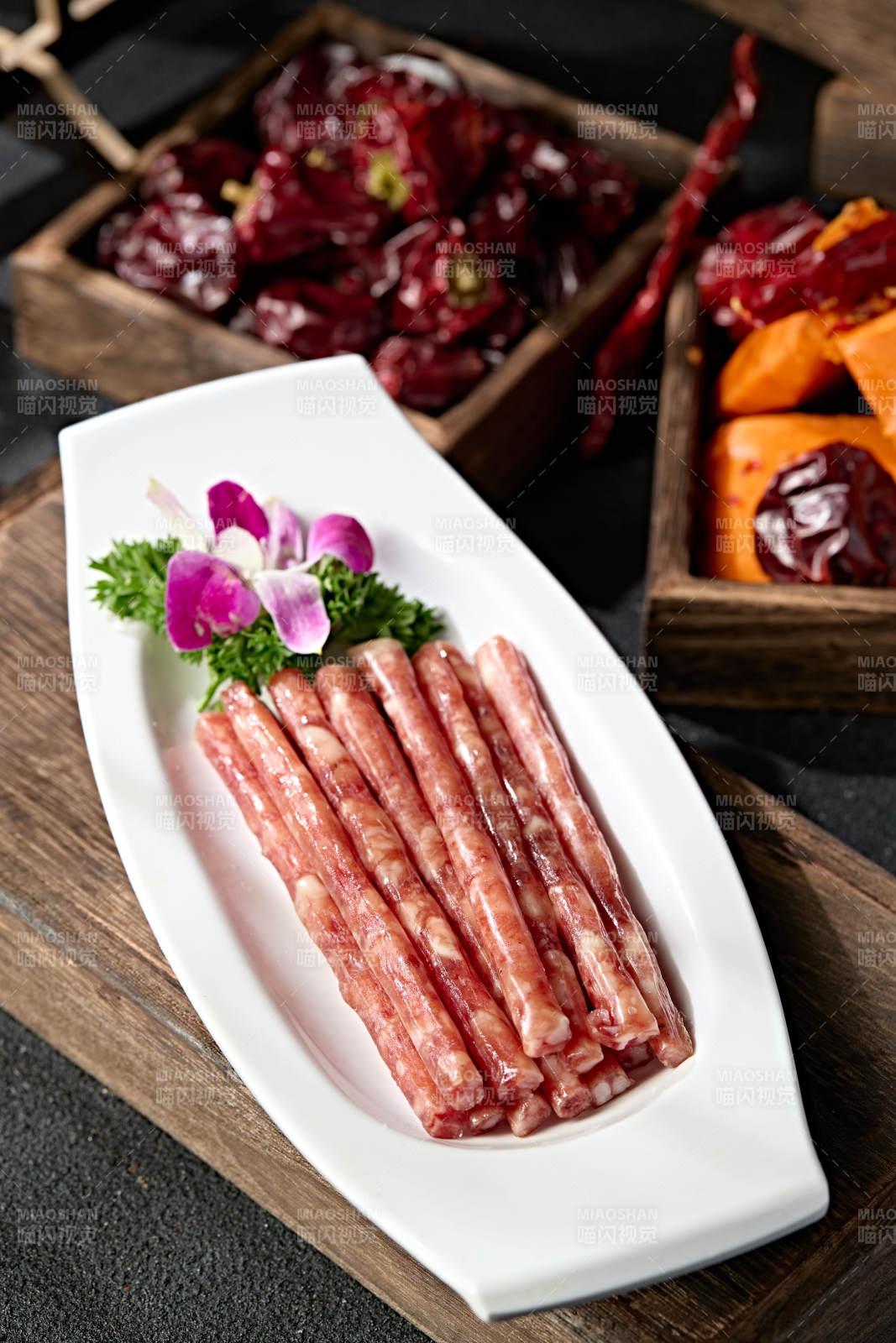 美味广式香肠图片