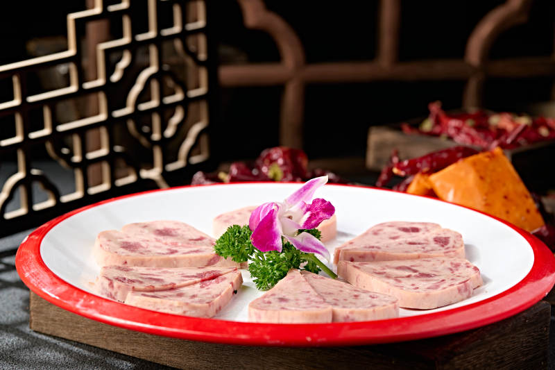 火锅涮品食材罐头午餐肉