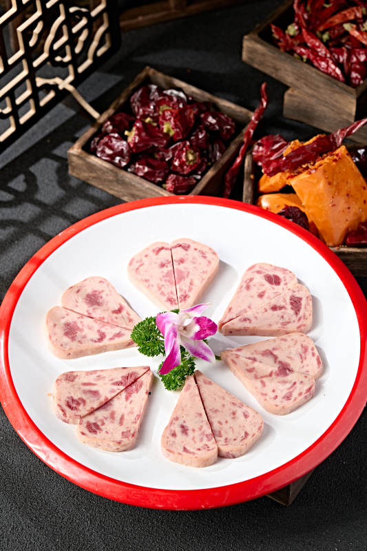 火锅涮品食材罐头午餐肉